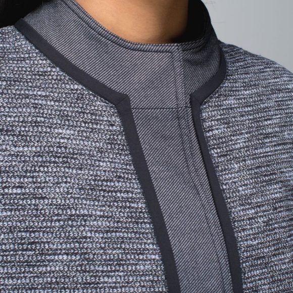 Lululemon Cocoon Car Coat Coco Pique Black - Picture 16 of 16